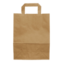 Braune Papiertragetasche