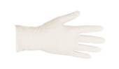Weißer Nitril-Handschuh